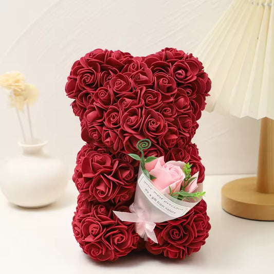 Everlasting Rose Bear Gift